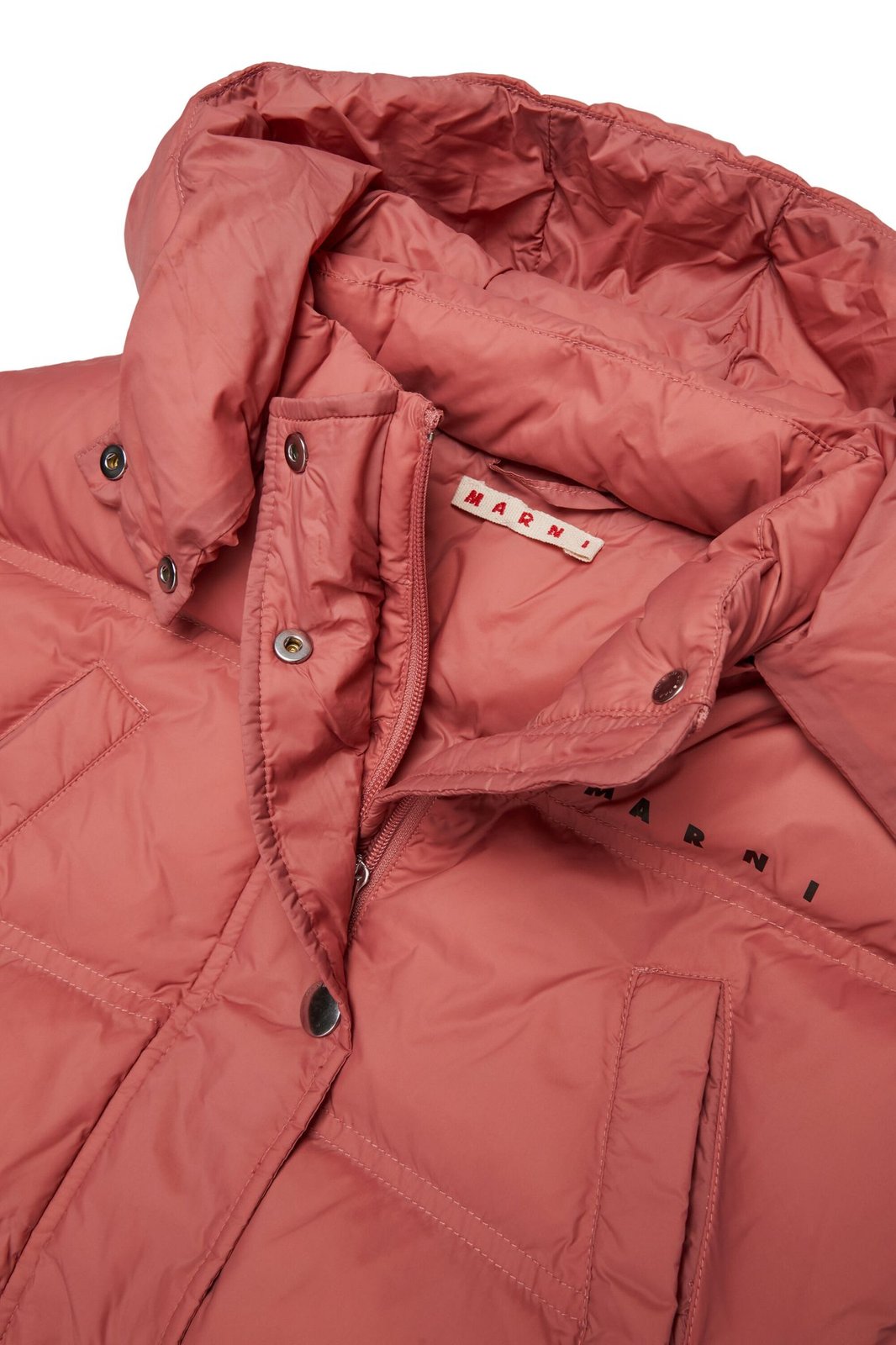 Marni Kids Padded Hooded Jacket