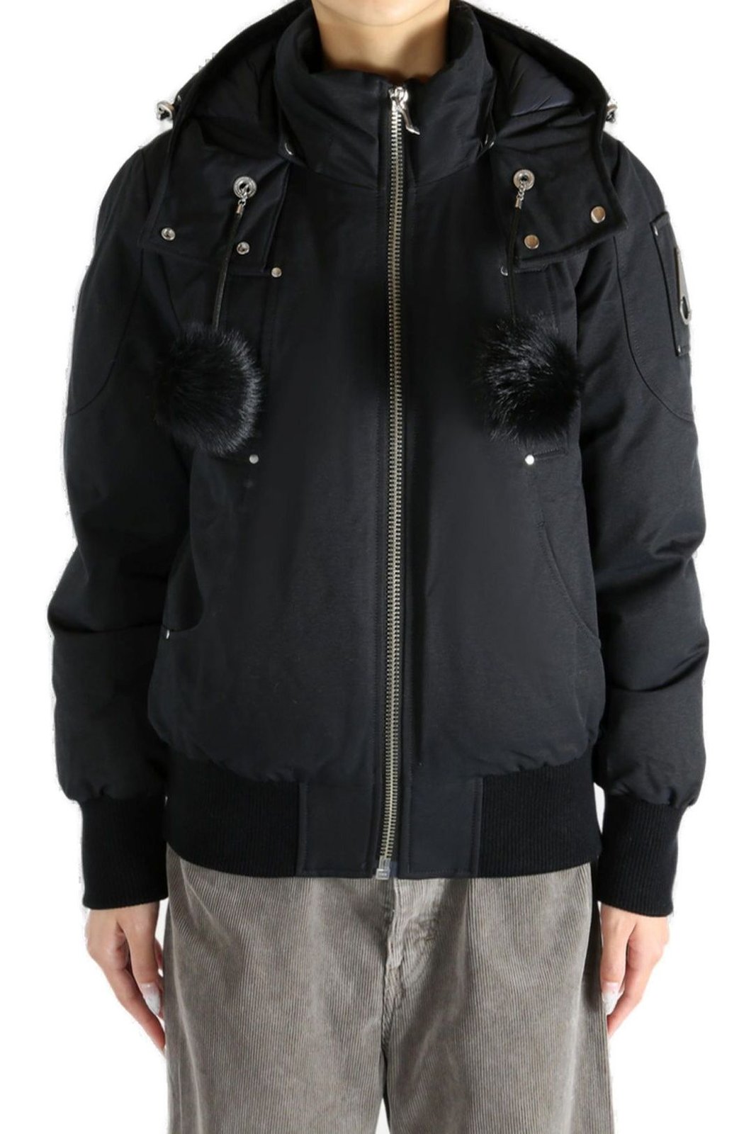 Moose Knuckles Hooded Zipped Jacket