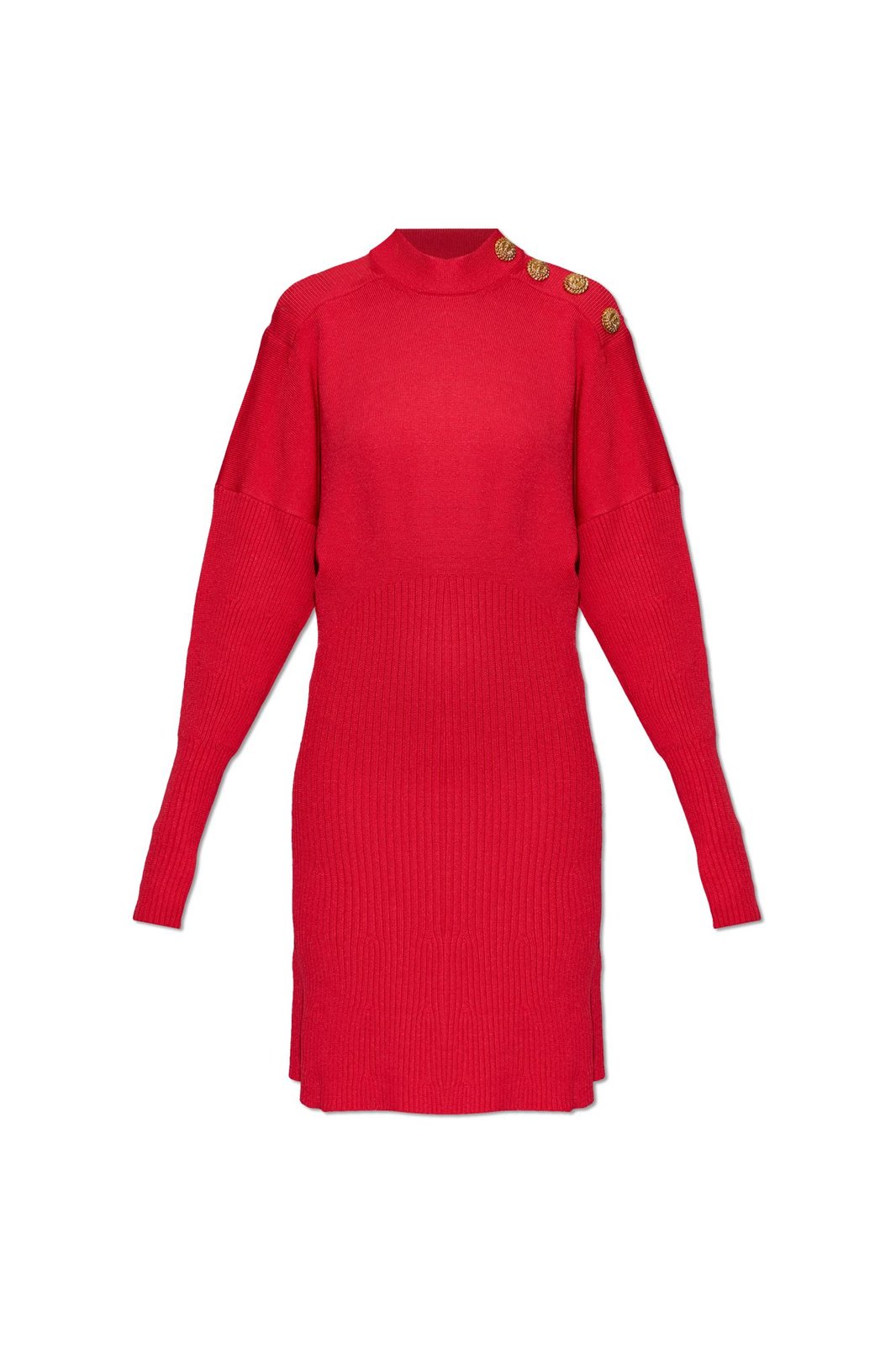 balmain knit dress Turtleneck Long-Sleeve – Cettire BIN-101619-SC1