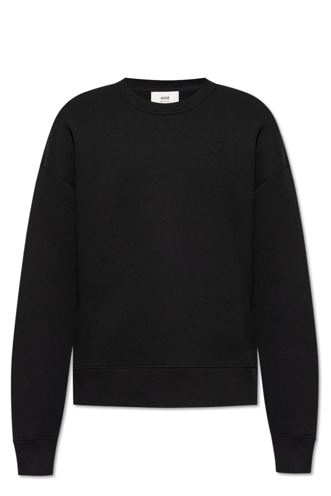 AMI Paris Ami de Coeur Long-Sleeved Crewneck Sweatshirt