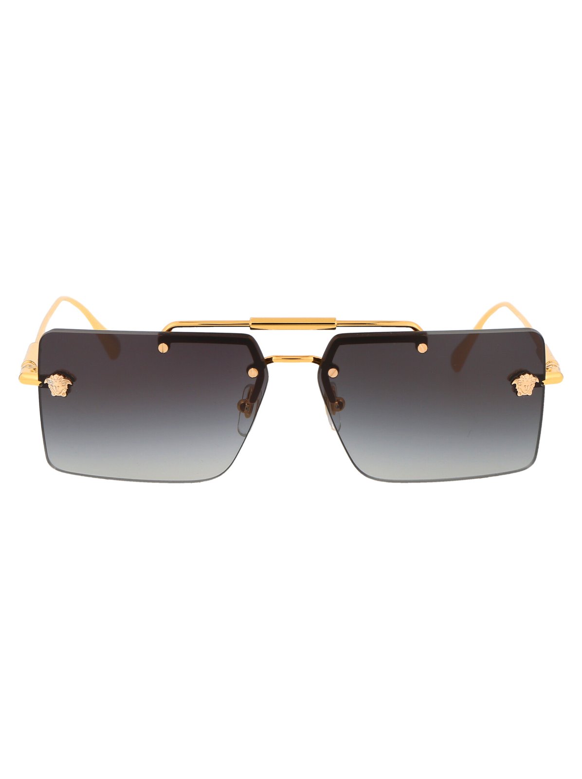 Versace Eyewear Rectangular Frame Sunglasses