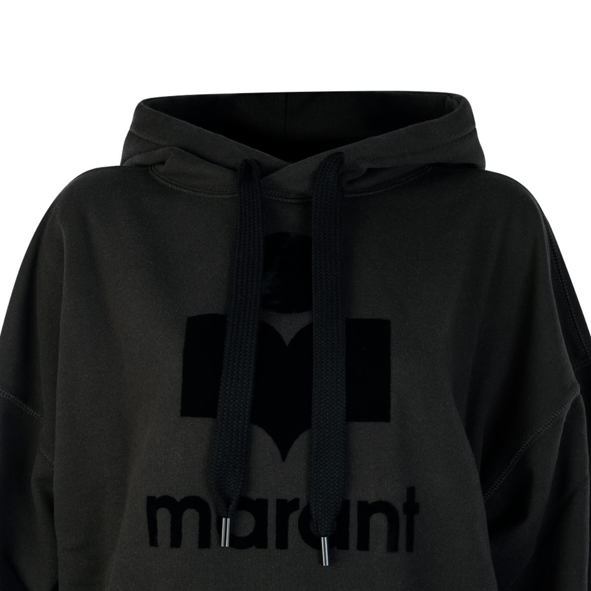 Isabel Marant Étoile Mansel Logo Printed Hoodie