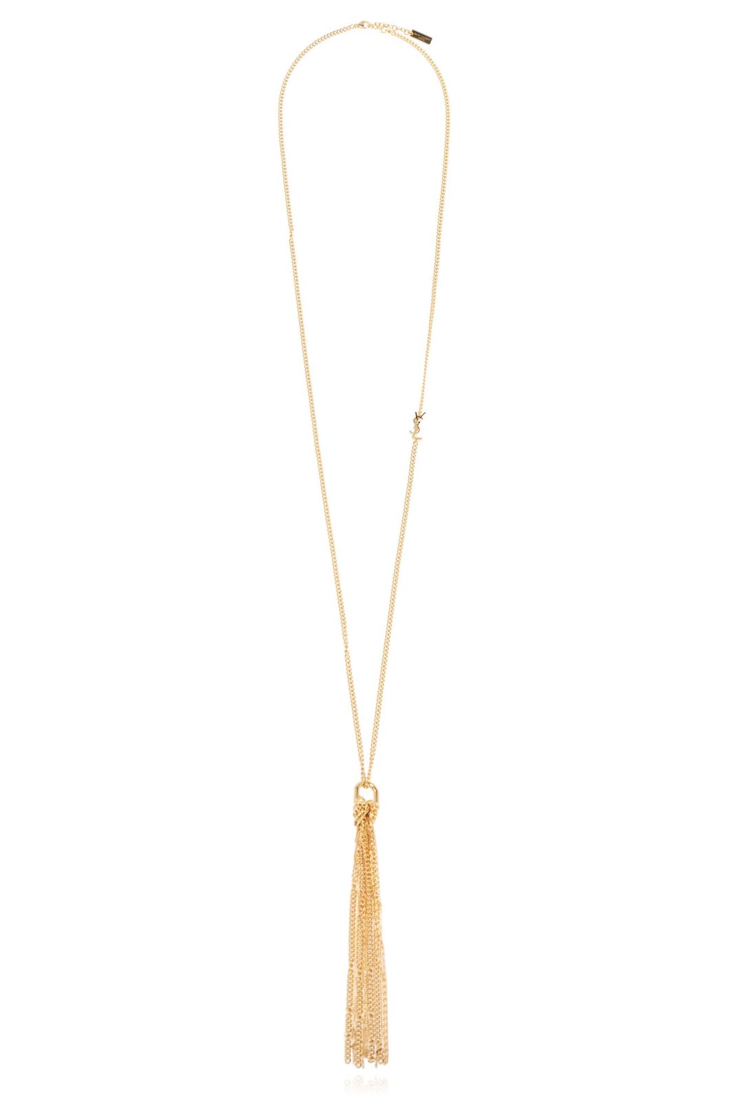 Saint Laurent Cassandre Tassel Necklace