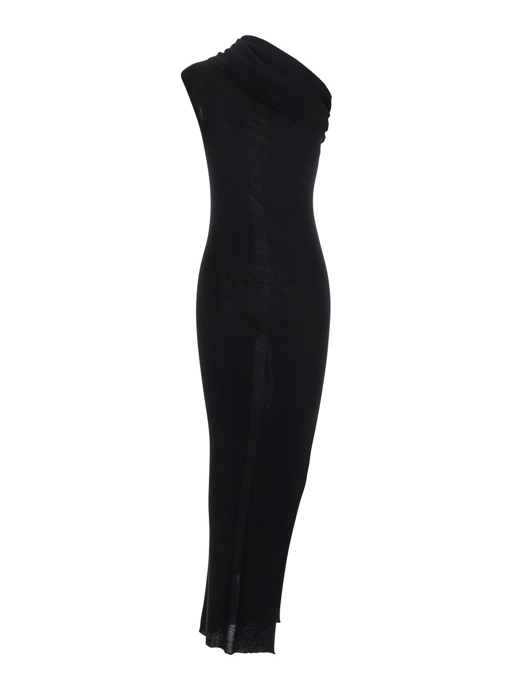 Rick Owens Athena One-Shoulder Midi Dress