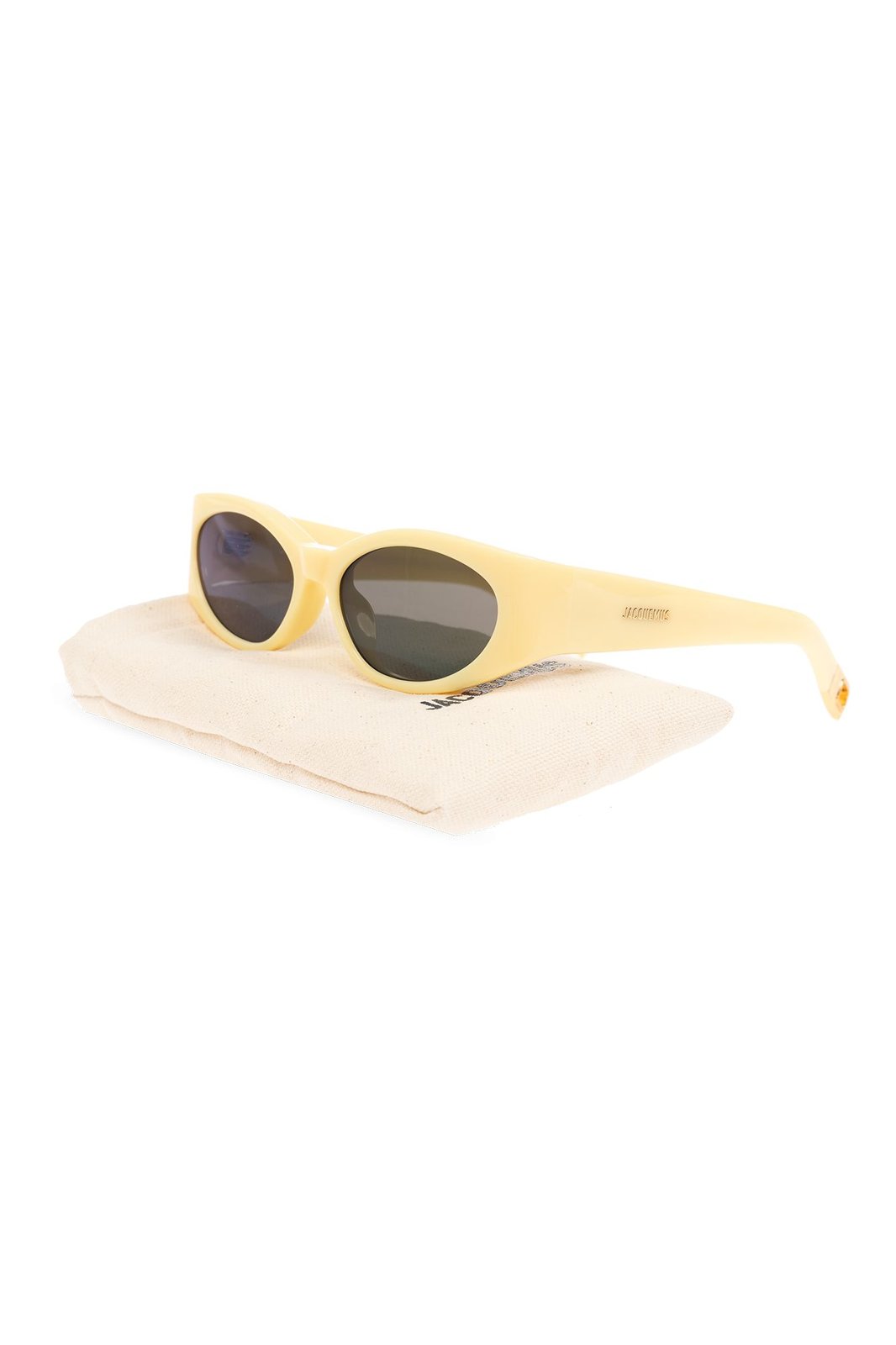 Jacquemus Oval Frame Sunglasses