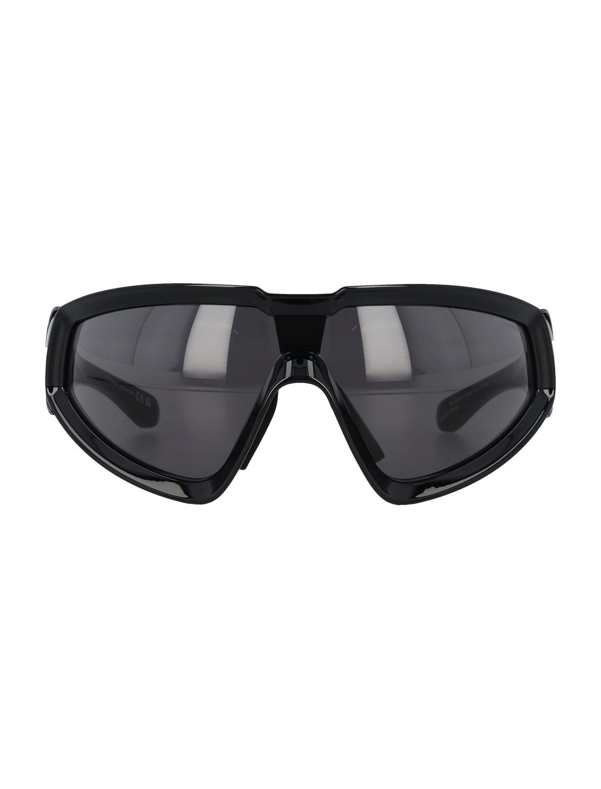 RICK OWENS × Moncler サングラス Moncler Sunglasses Shiny Wrapid in Black – SVRN