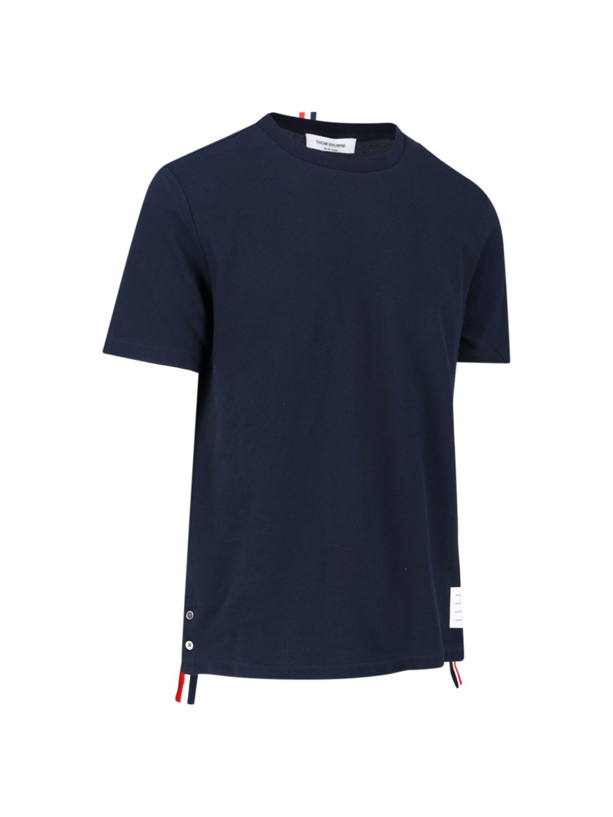 Thom Browne RWB Striped Crewneck T-Shirt