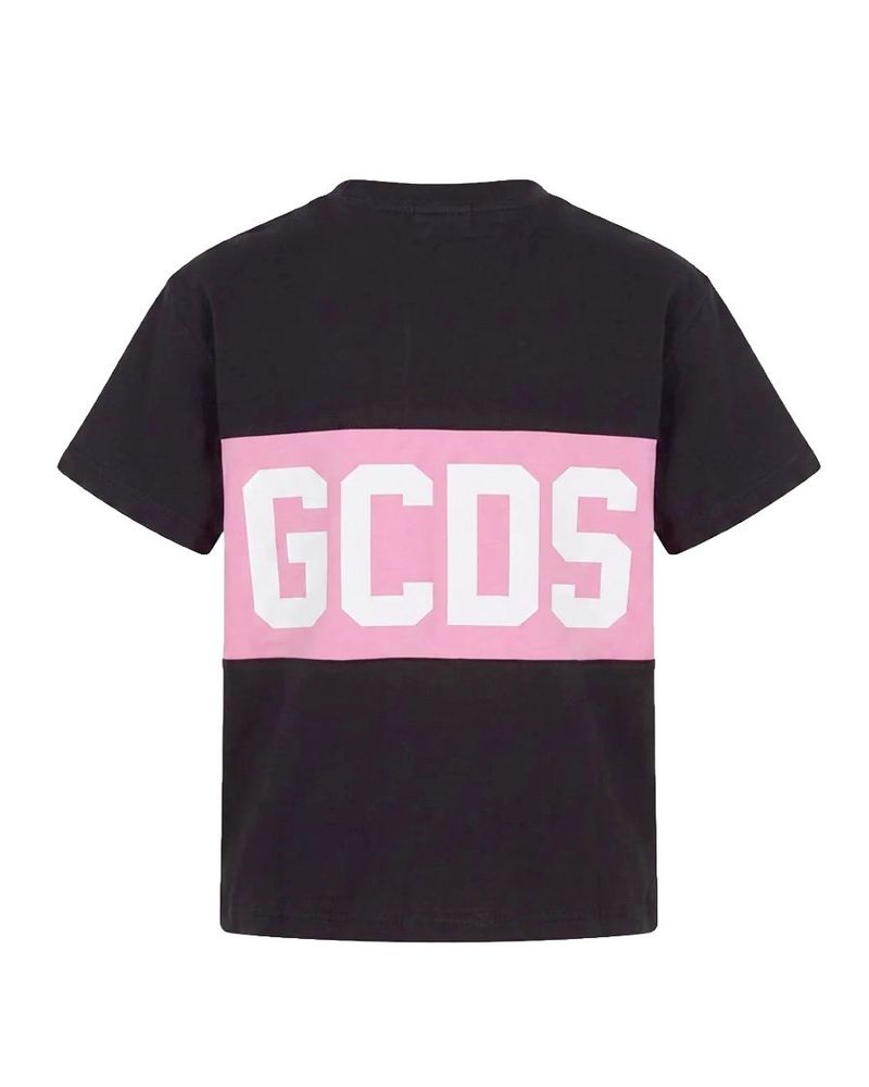 Gcds Kids 로고 프린트 크루넥 티셔츠