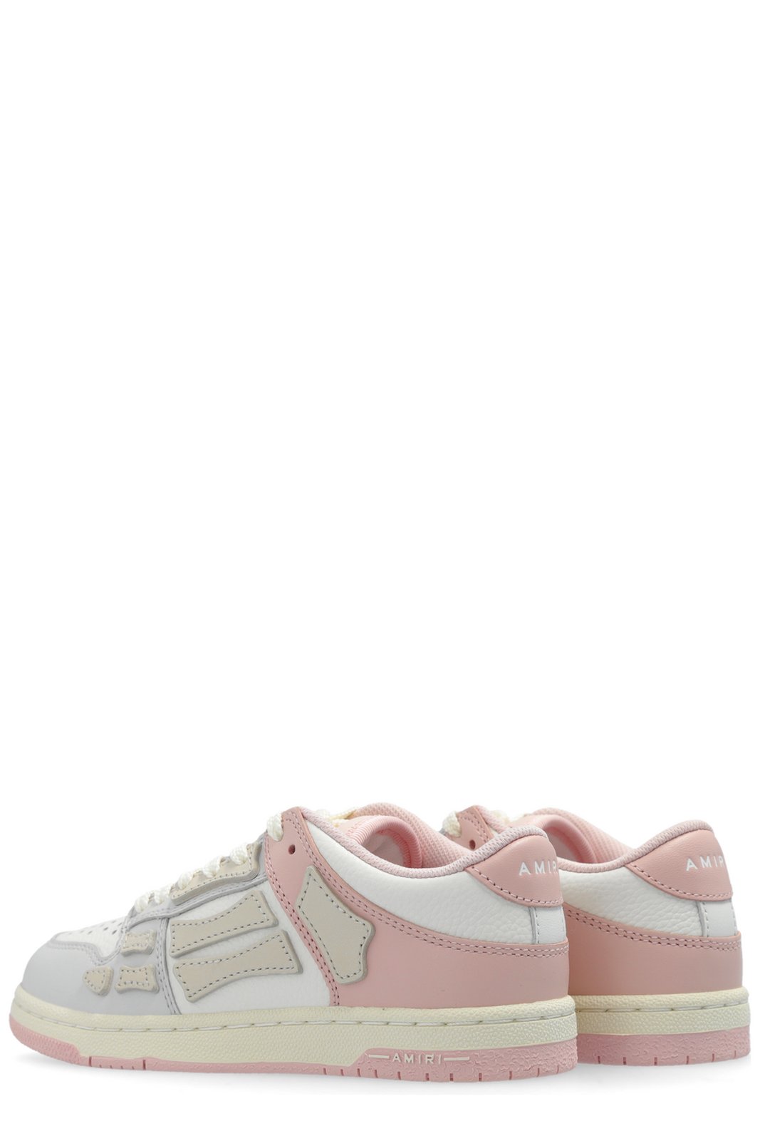 Amiri Kids Skel Panelled Lace-Up Sneakers