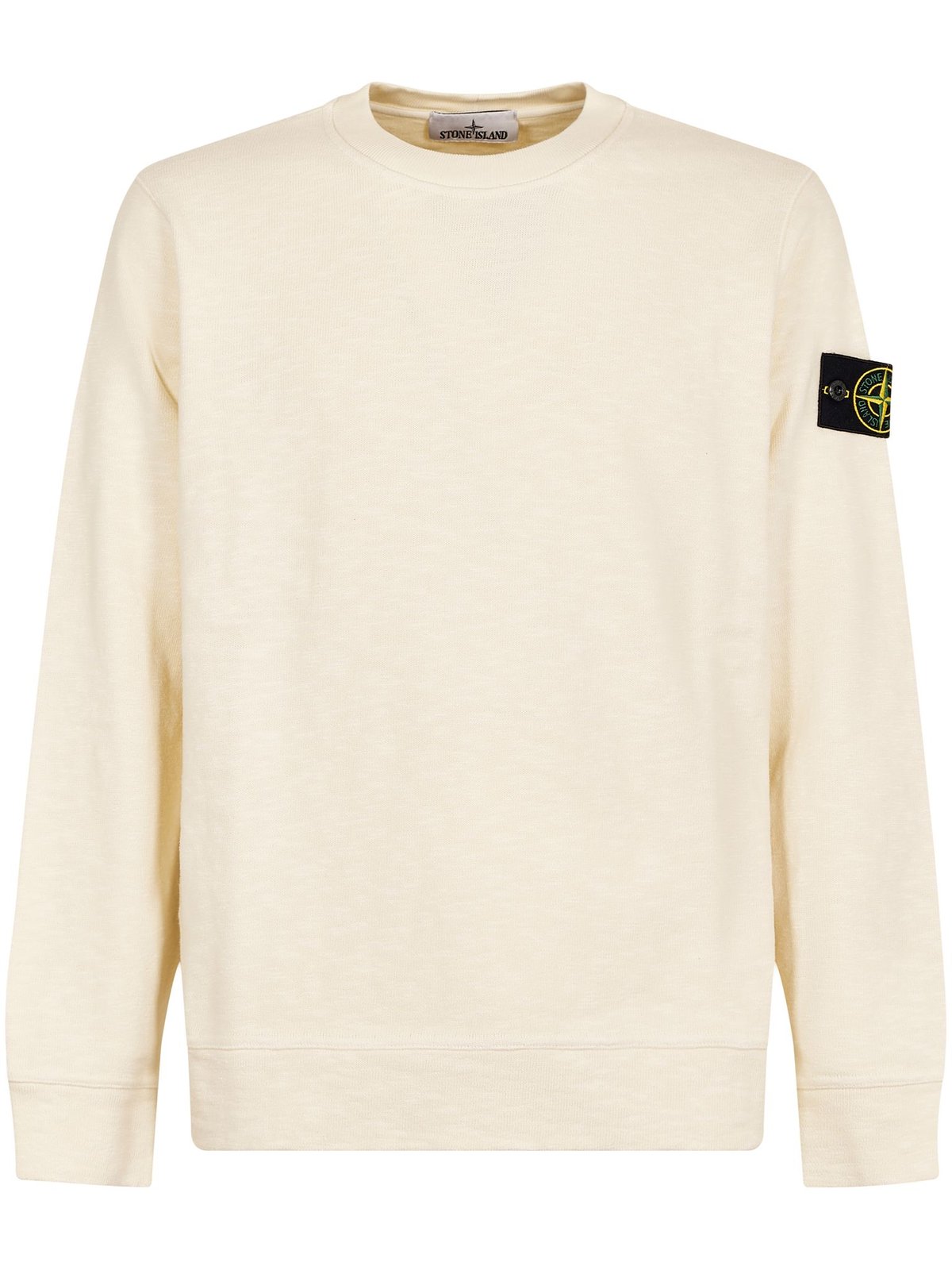 Stone Island Logo Patch Crewneck Sweatshirt