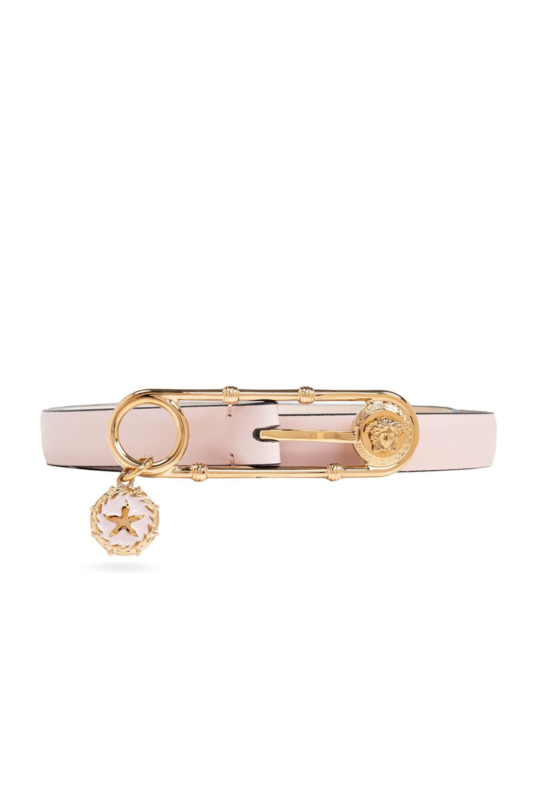 Shop Versace Safety Pin Buckle Fastened Belt on Sale at