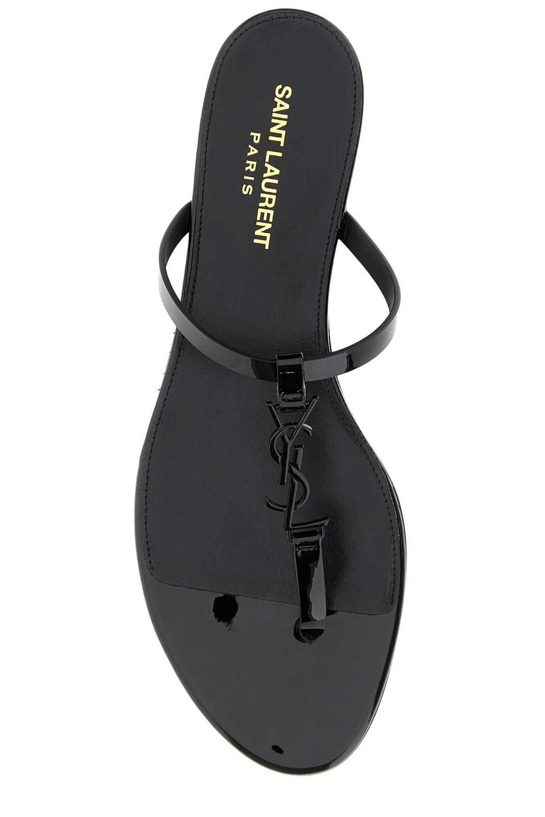 Saint Laurent Cassandra Logo Plaque Slides