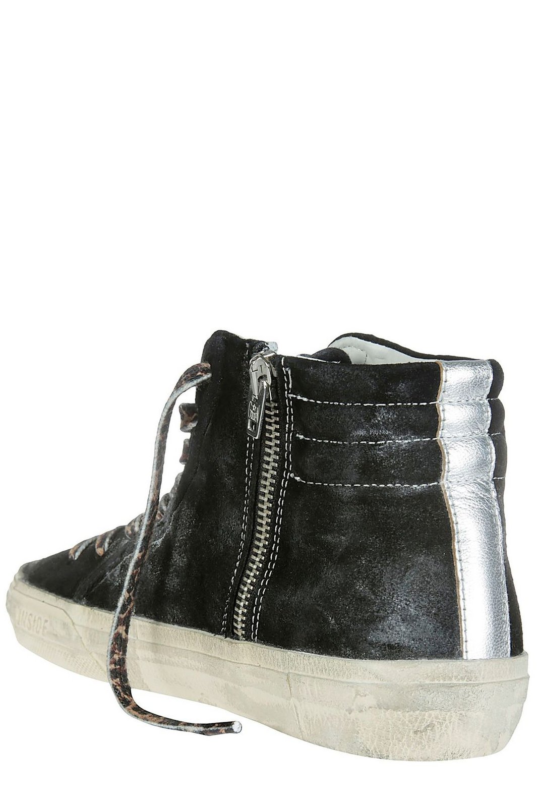 Golden Goose Deluxe Brand Slide High-Top Lace-Up Sneakers
