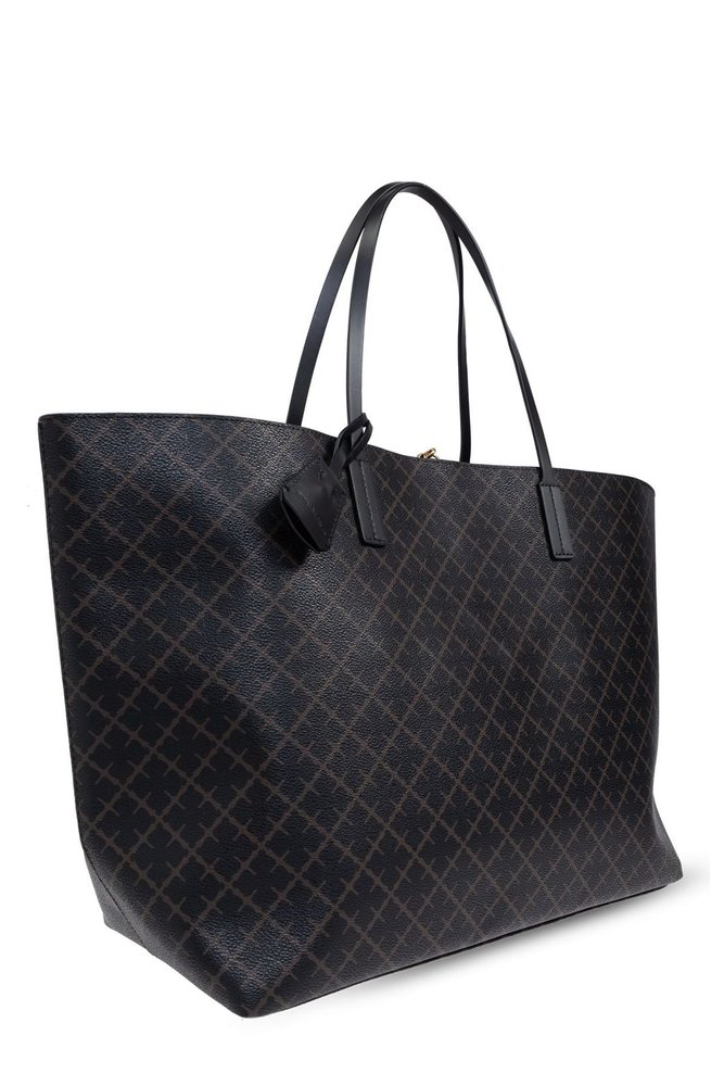 BY MALENE BIRGER 아비 기하학 프린트 토트백