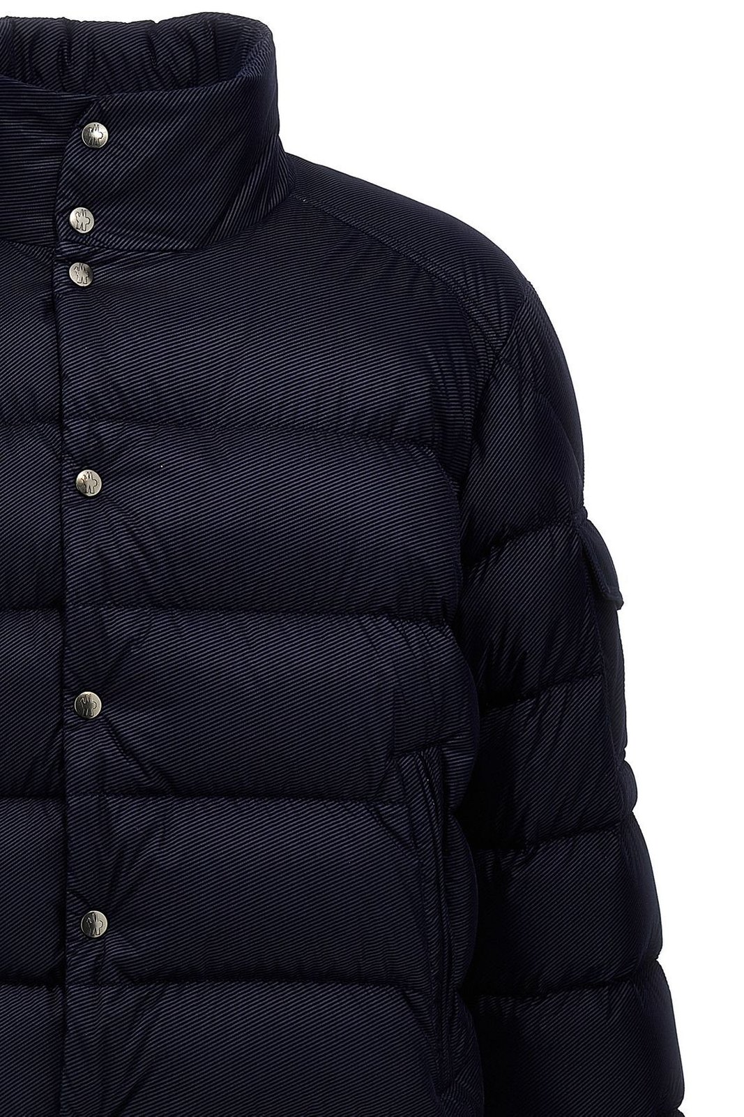 Moncler Lule Button-Up Puffer Jacket