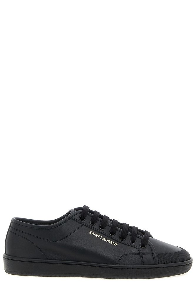 SAINT LAURENT サンローラン ジム ロートップ スニーカー SAINT LAURENT Gym leather sneakers | NET-A-PORTER