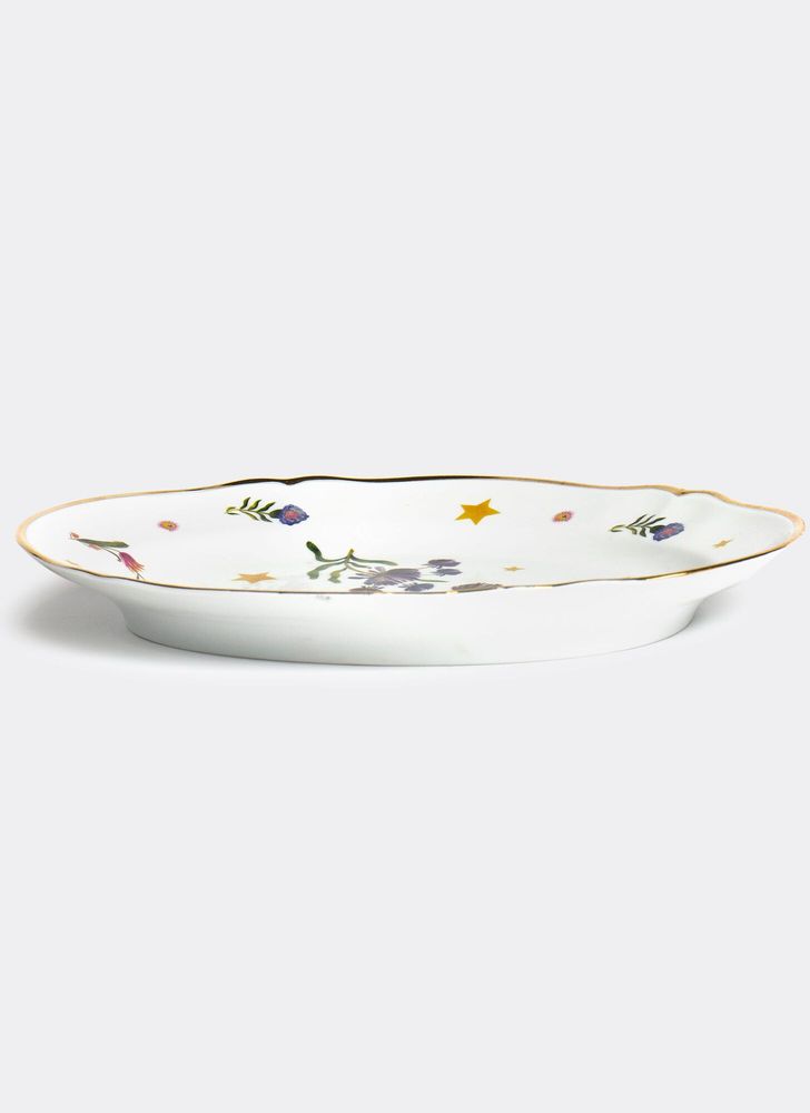 Bitossi 라 타볼라 스콤포스타 오벌 플레이트