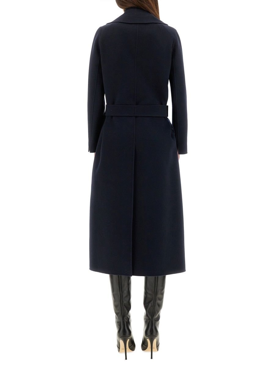 'S Max Mara Poldo Belted Long-Sleeved Coat