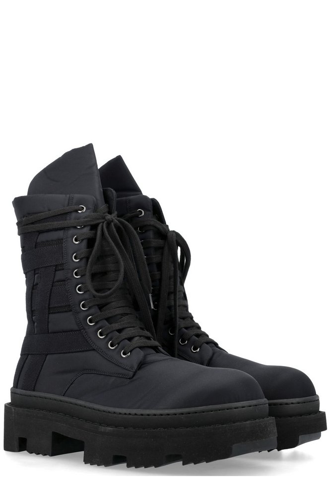 Rick Owens DRKSHDW Army Megatooth Ankle Boots – Cettire