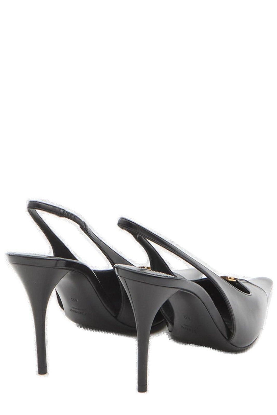 Saint Laurent Babylone Breteuil Slingback Pumps