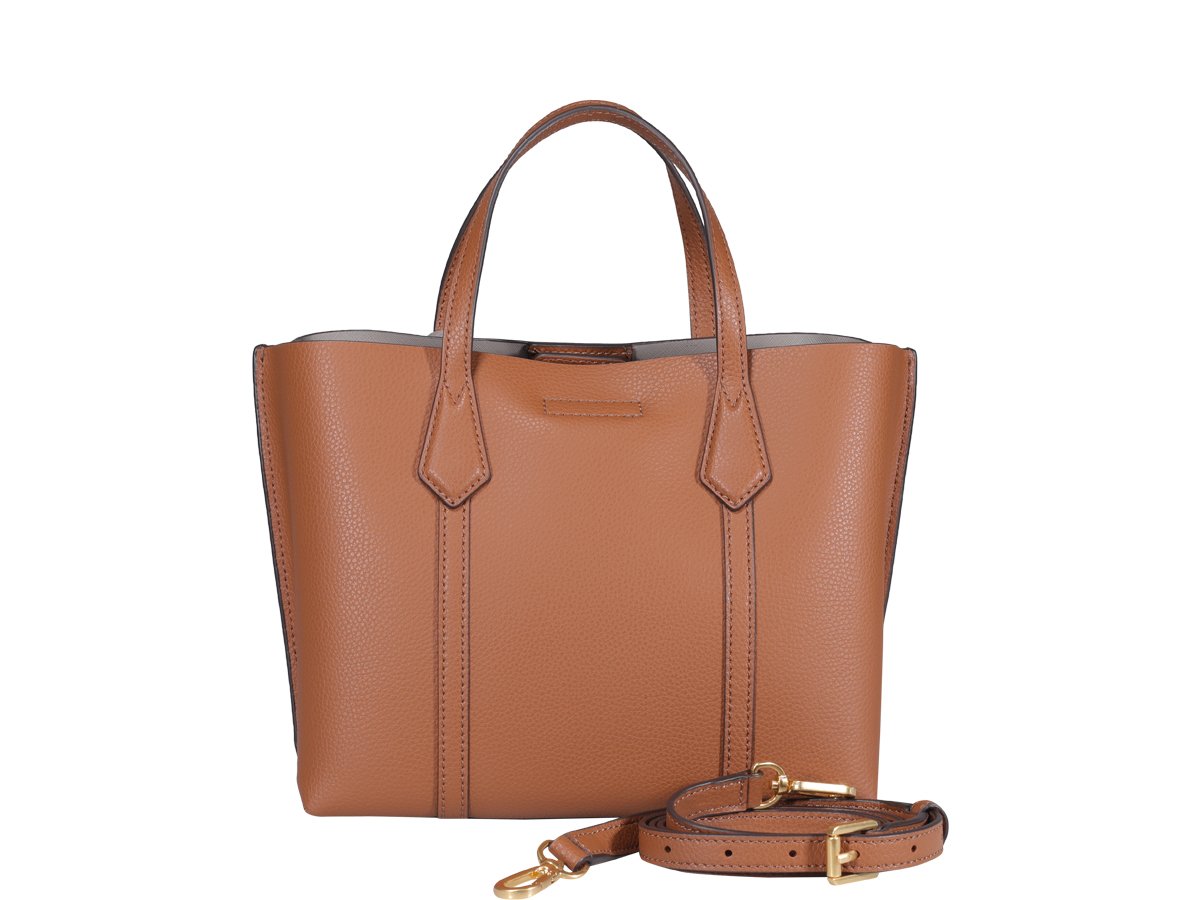 Tory Burch Perry Logo Detailed Small Tote Bag
