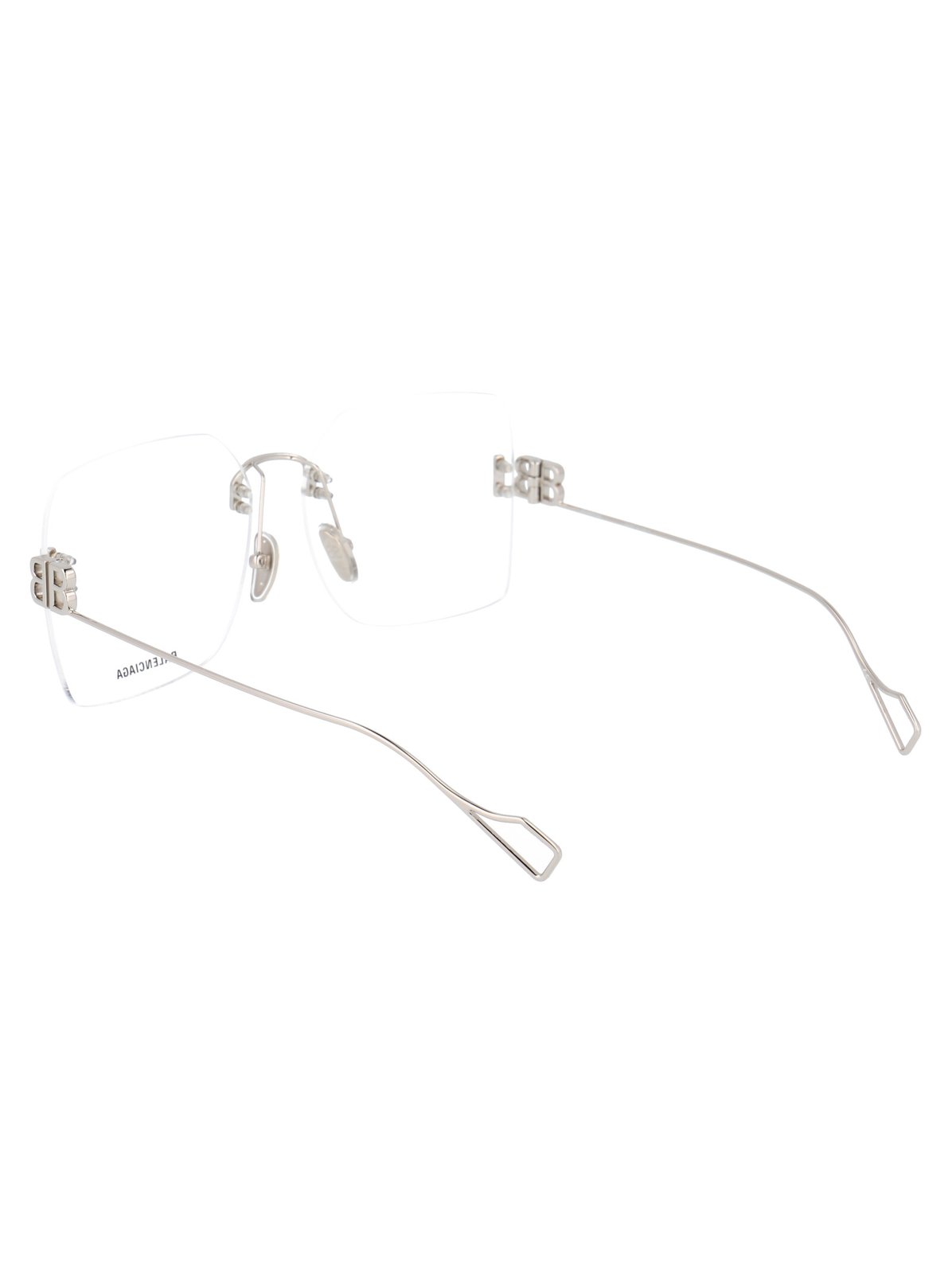 BALENCIAGA BB リムレス メガネ 【関税込】 Balenciaga Eyewear BB リムレス 眼鏡フレーム 通販 - FARFETCH