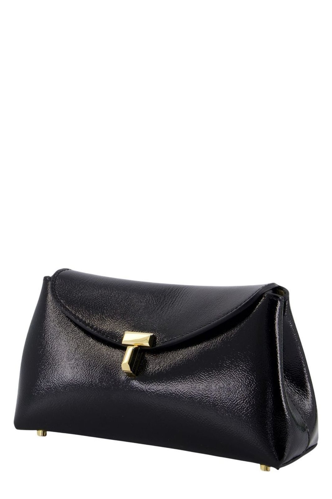 Totême T-Lock Naplack Mini Clutch Bag