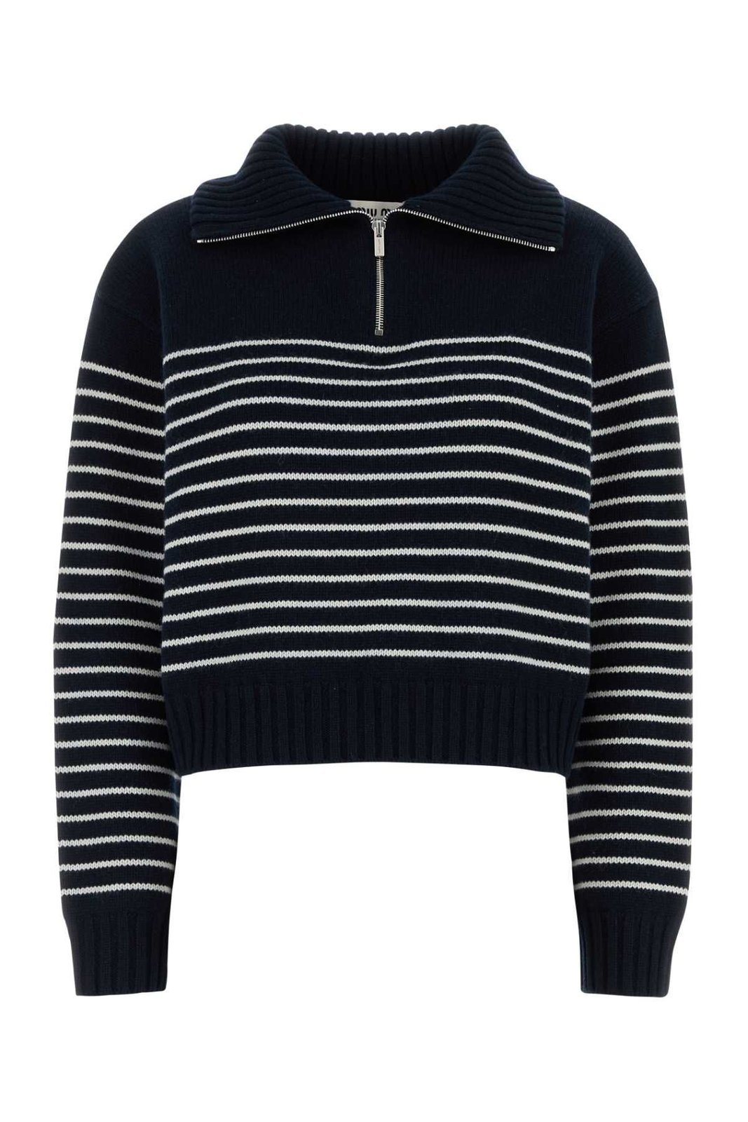 トップス MIUMIU Asymmetry Frilly Knit Long Tops asymmetry big collar knit top – BUNNY APARTMENT