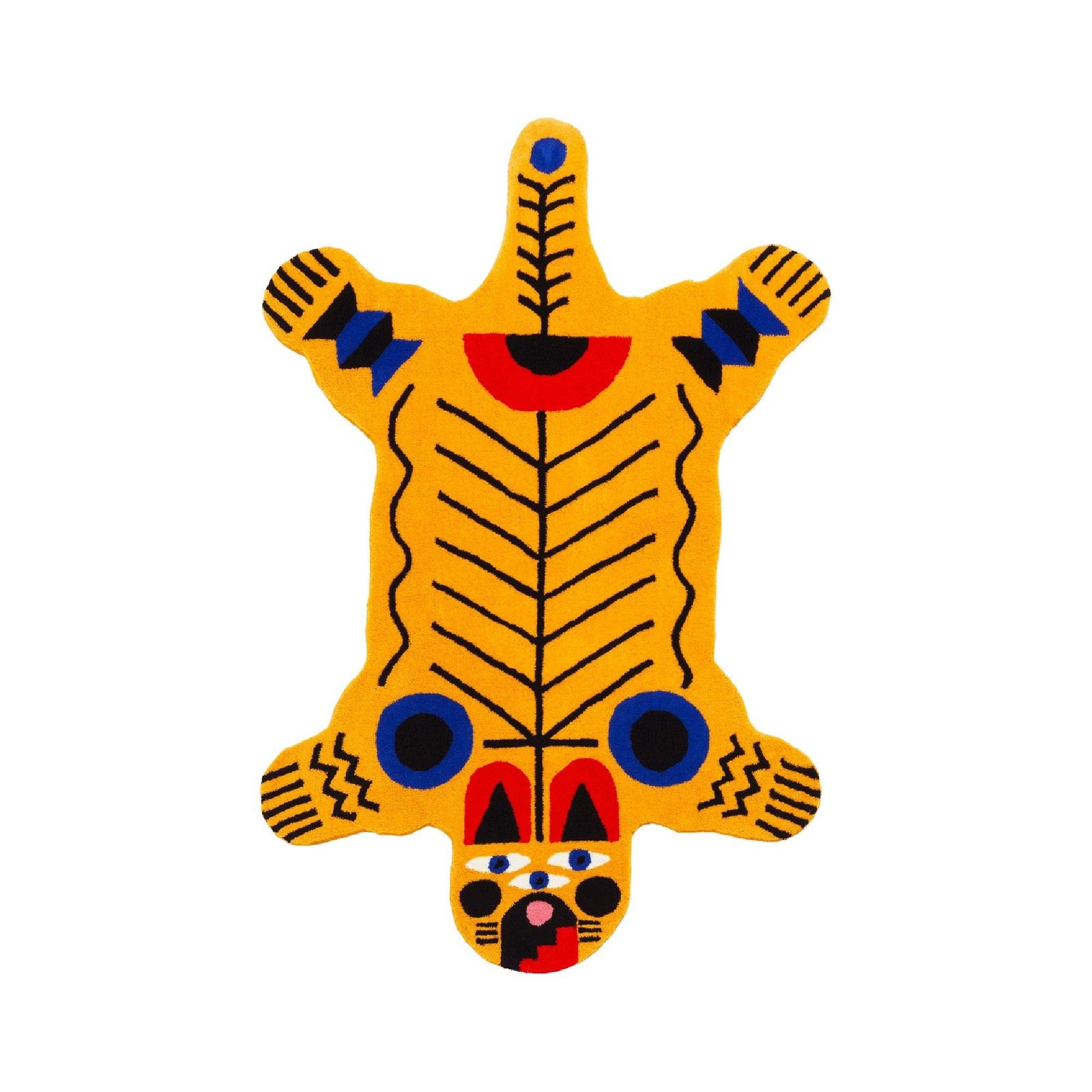 Qeeboo Oggian Tiger Medium Carpet