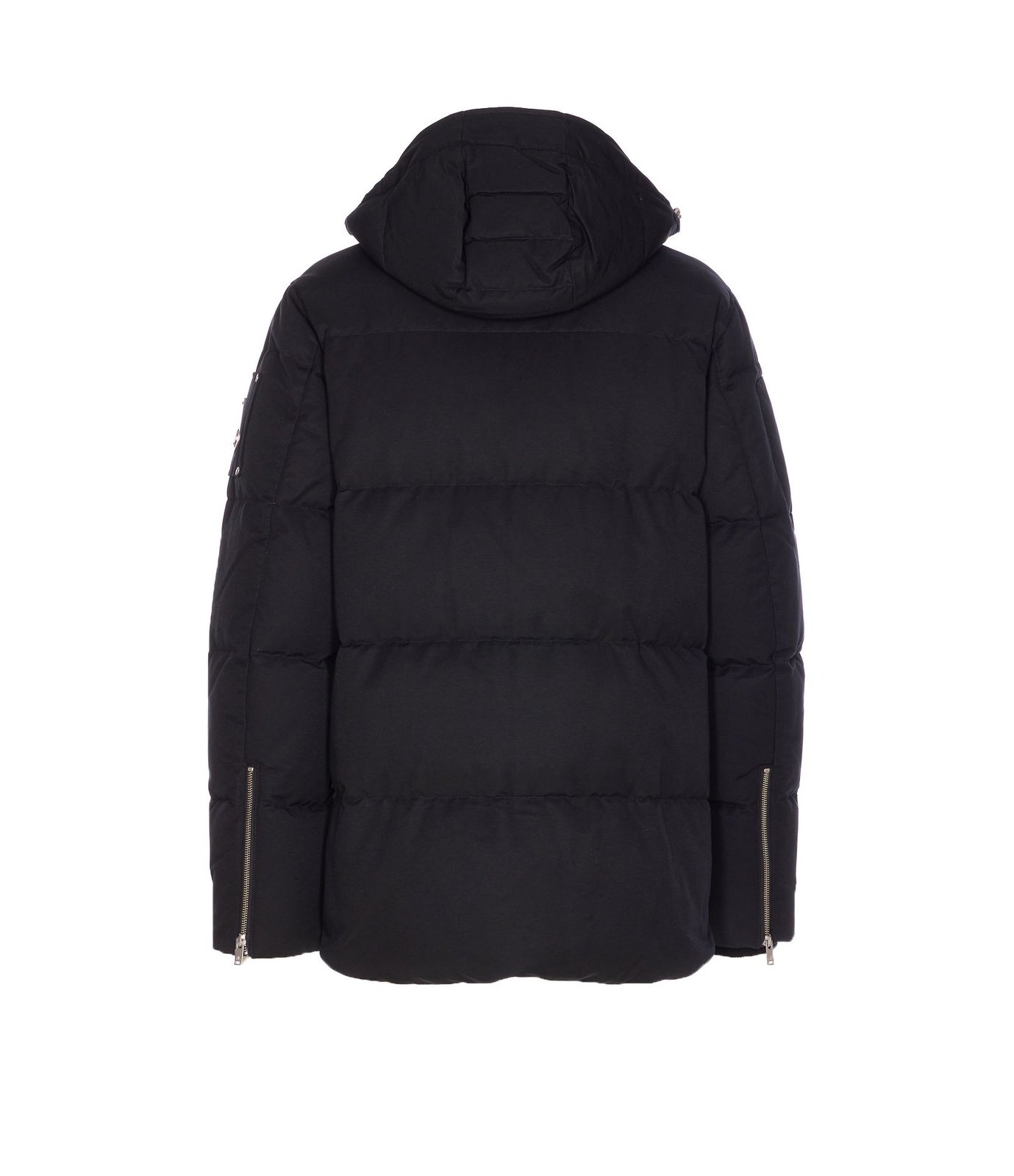 Moose Knuckles Zip Detailed Hooded Coat