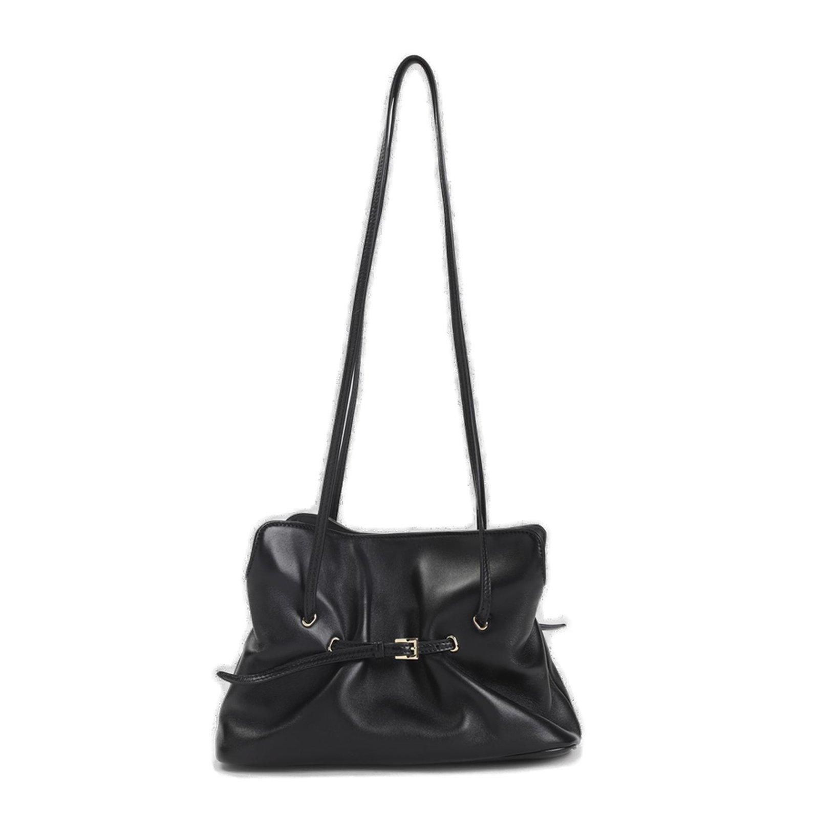 Prada Dada Buckle Detailed Small Bucket Bag