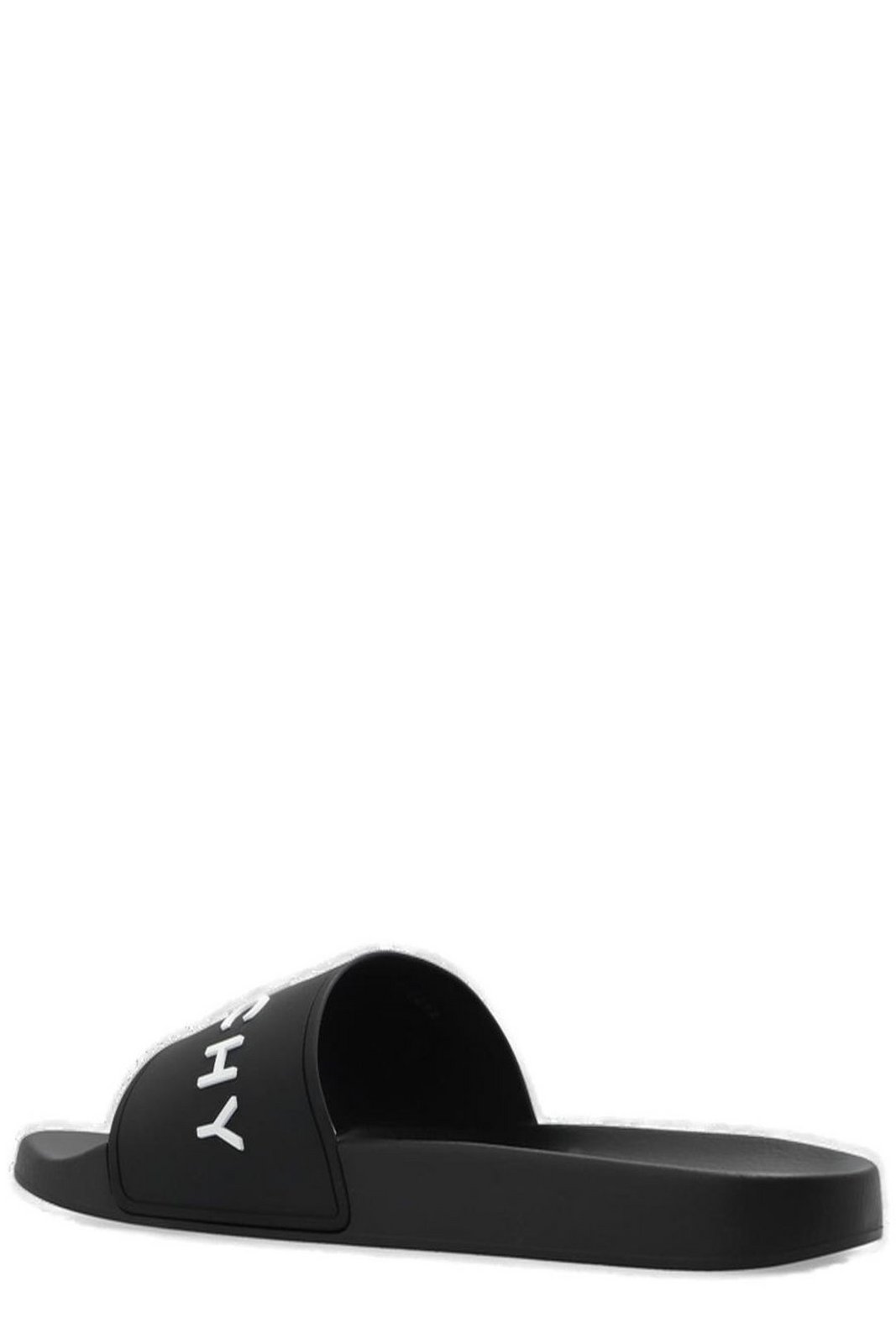 Givenchy Logo Detailed Open Toe Slides
