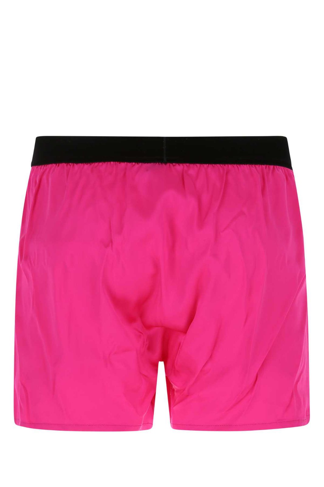 Tom Ford Logo-Waistband Stretched Satin Boxers