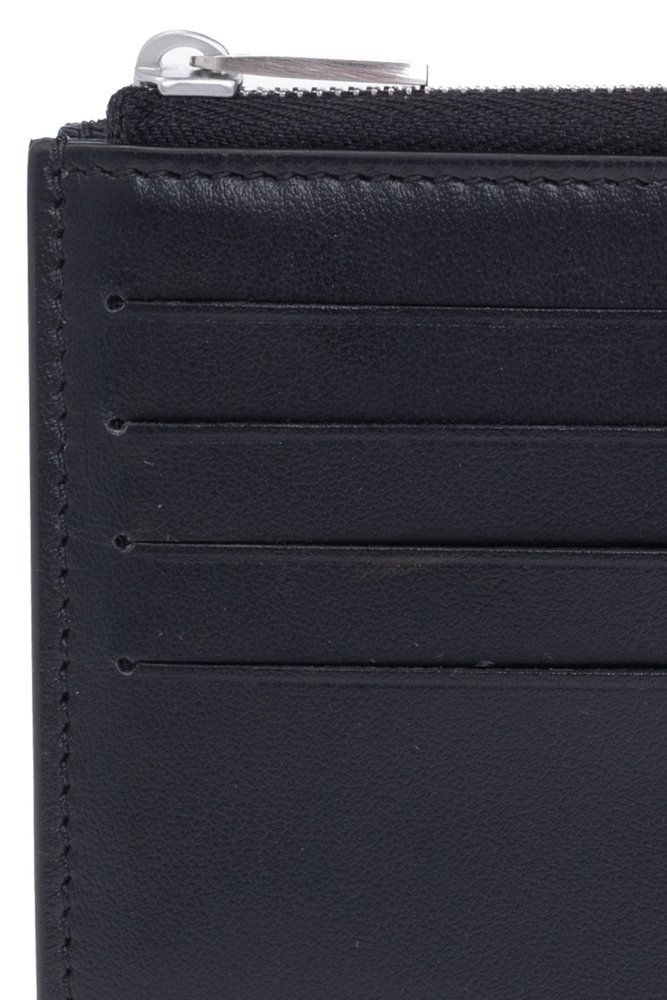 Jil Sander ロゴエンボス ジップ付きウォレット – Cettire