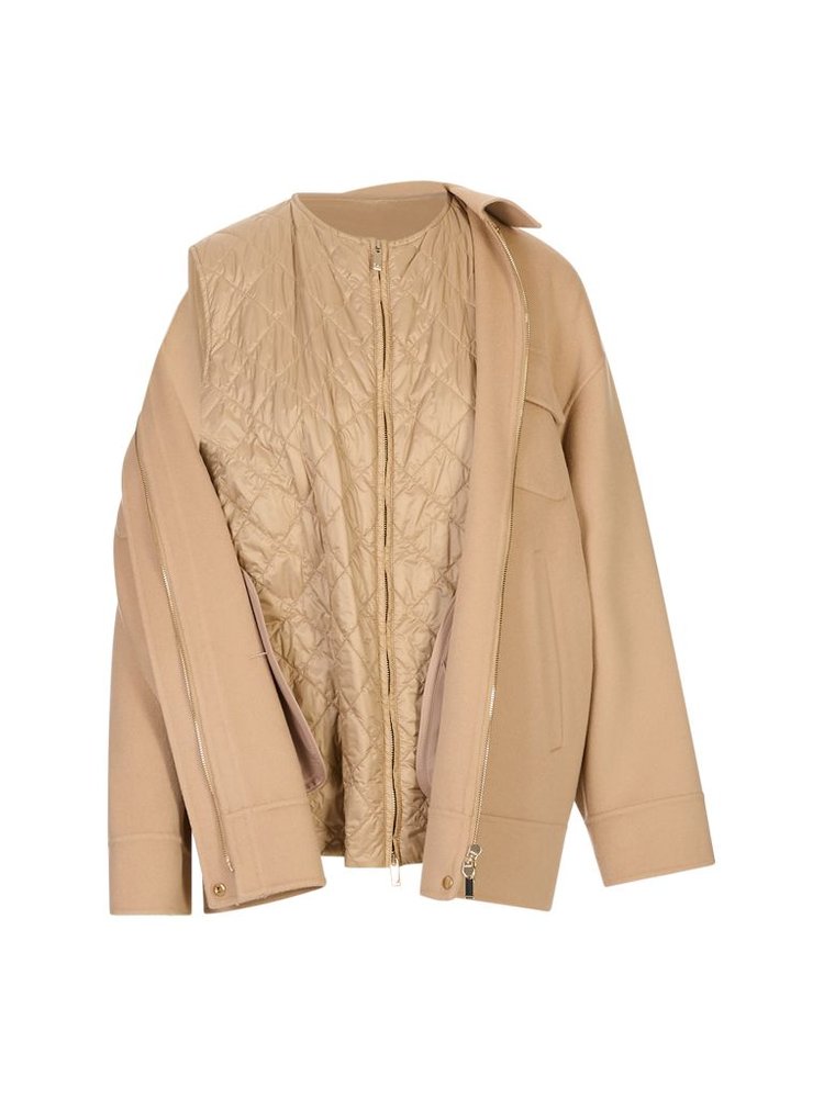 MAX MARA STUDIO 엠에스티디스코 2인1 패딩 코트
