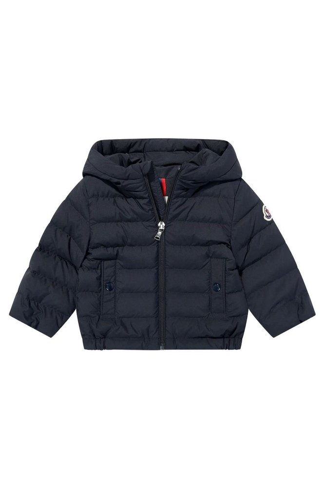 Moncler Enfant 집업 후드 퍼프 자켓