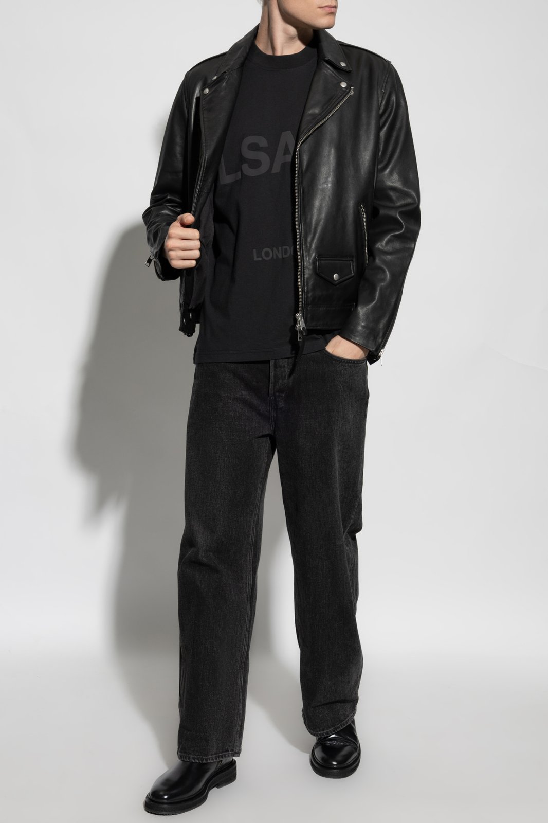 Allsaints Oversized Logo T-Shirt