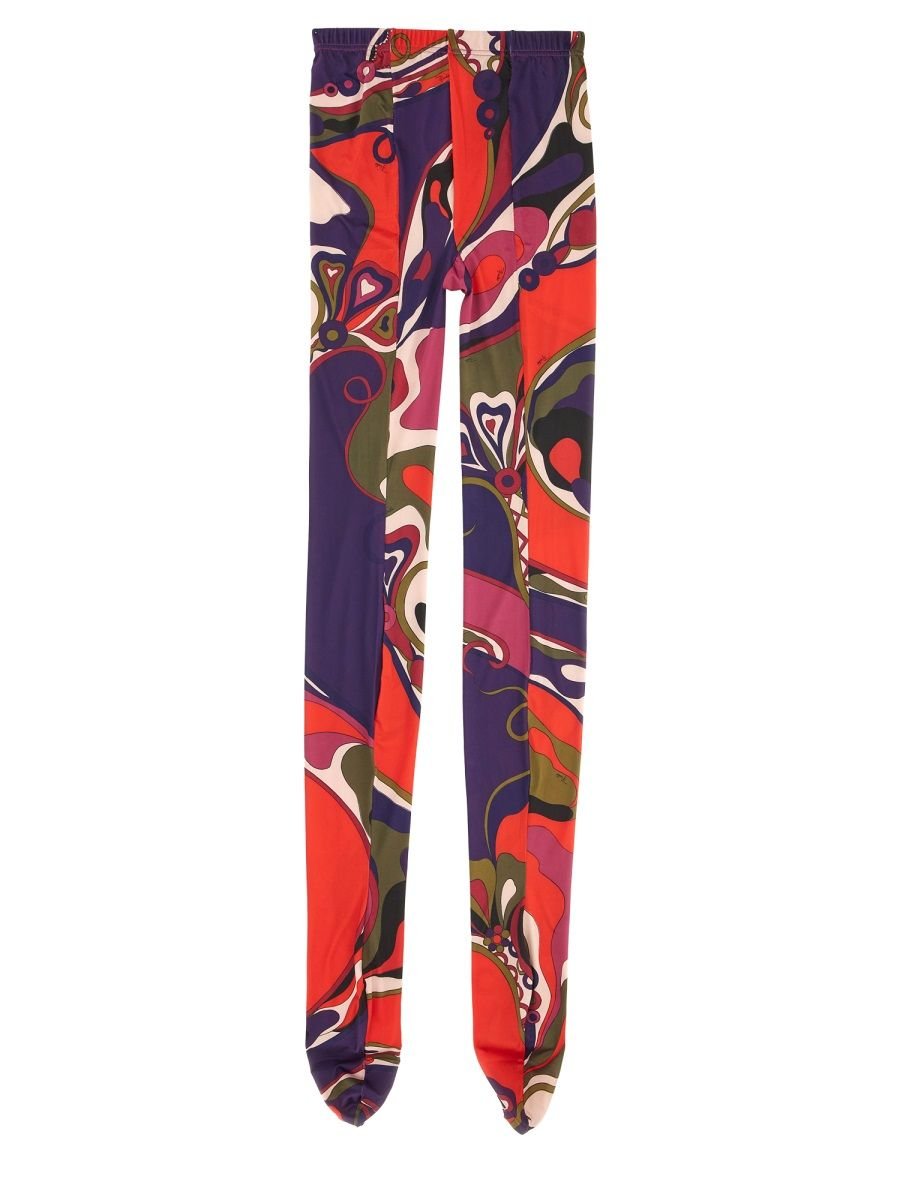 PUCCI Orchidee Print Tights