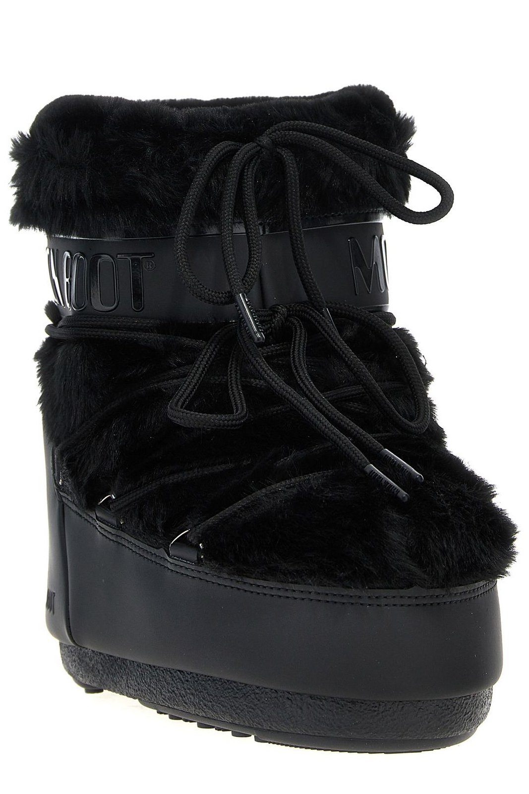 Moon Boot Icon Low Faux-Fur Lace-Up Boots
