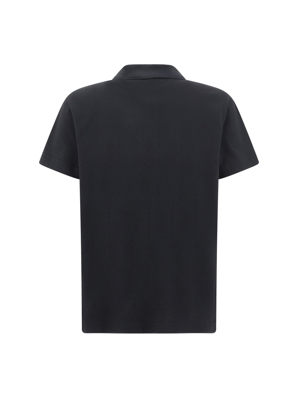 Burberry Logo Embroidered Short Sleeved Polo Shirt