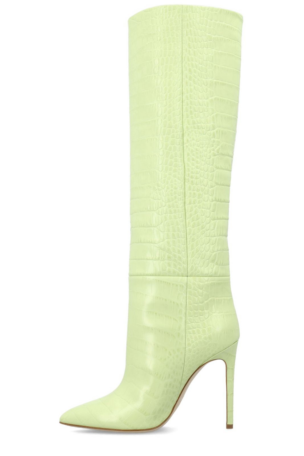 Paris Texas Embossed Knee-High Stiletto Boots