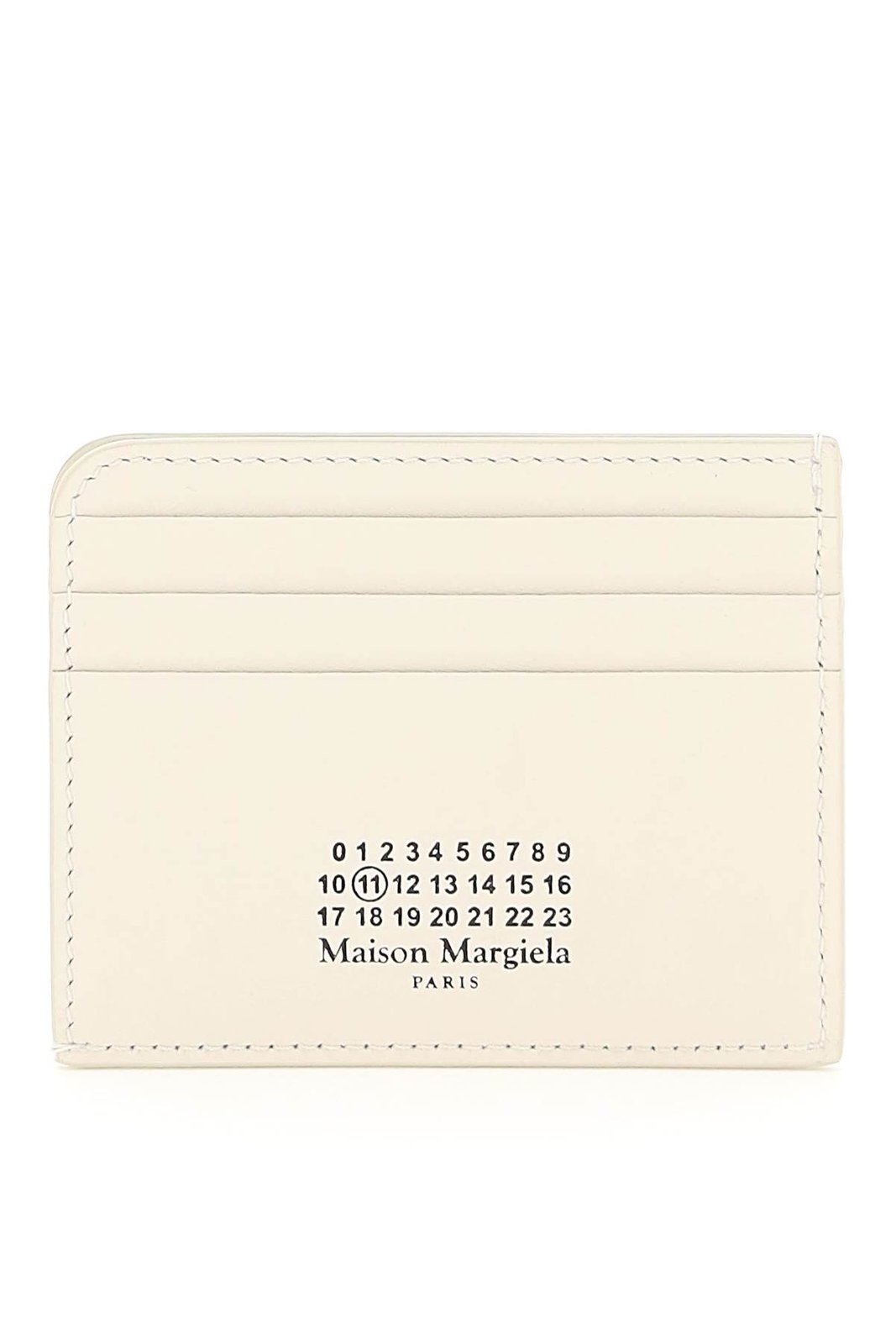 直営店◆Maison Marghiera◆ロゴ入りカードホルダー Maison Margiela（メゾン マルジェラ)カーフレザーロゴカード