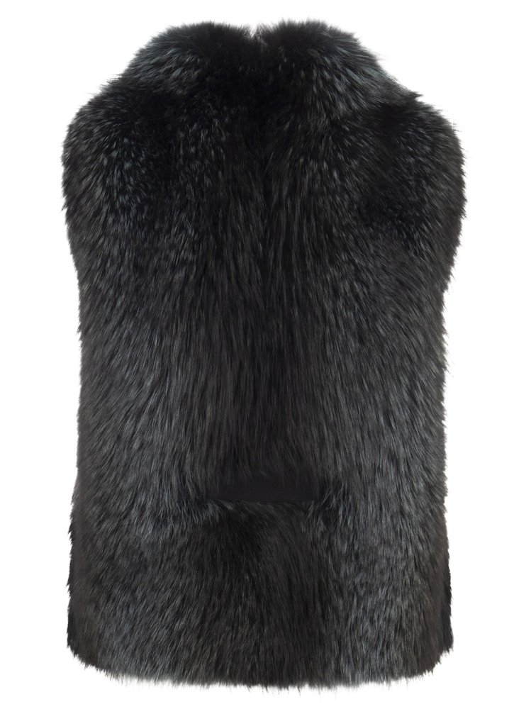 ベスト・ジレ BRUNELLO CUCINELLI FW19 Fox Fur Vest (M0PV05172 C6352) ベスト・ジレ BRUNELLO CUCINELLI FW19 Fox Fur Vest (M0PV05172