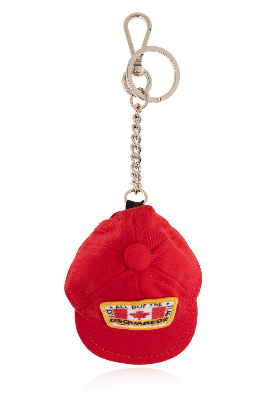DSQUARED2 ロゴパッチキャップ型キーホルダー DSQUARED2 ロゴパッチキャップ型キーホルダー