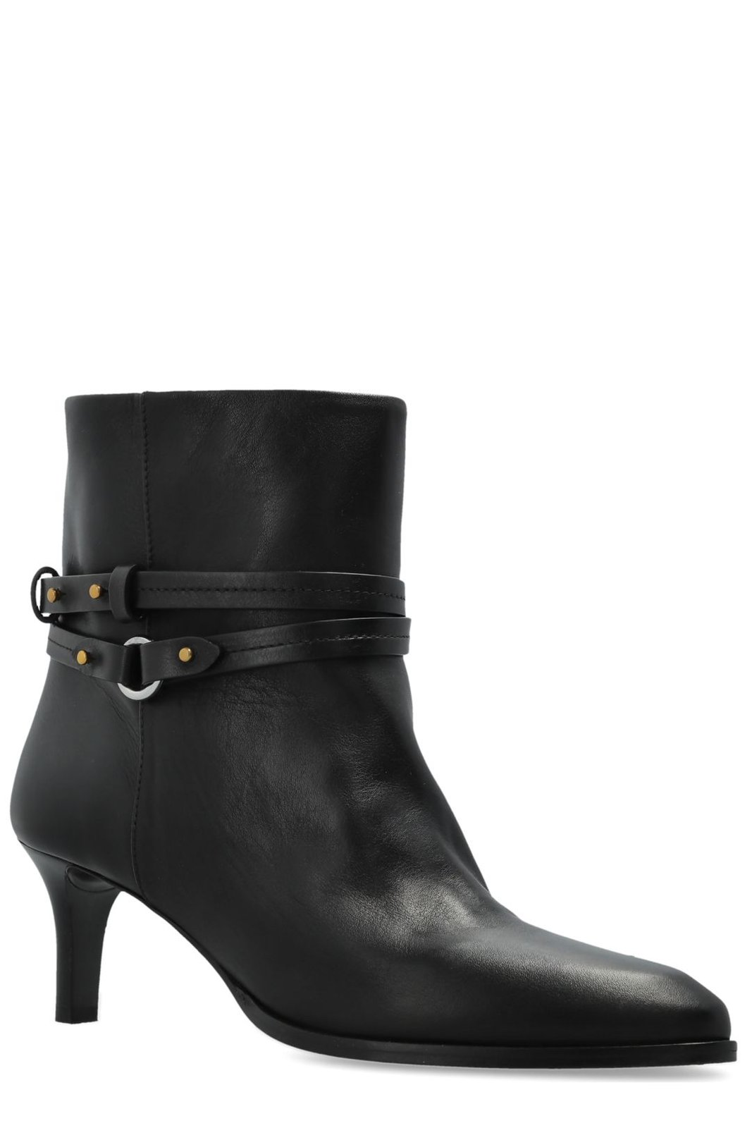 이자벨 마랑 메일리 스트랩 앵클 부츠 BO0257FAD1A30S 블랙