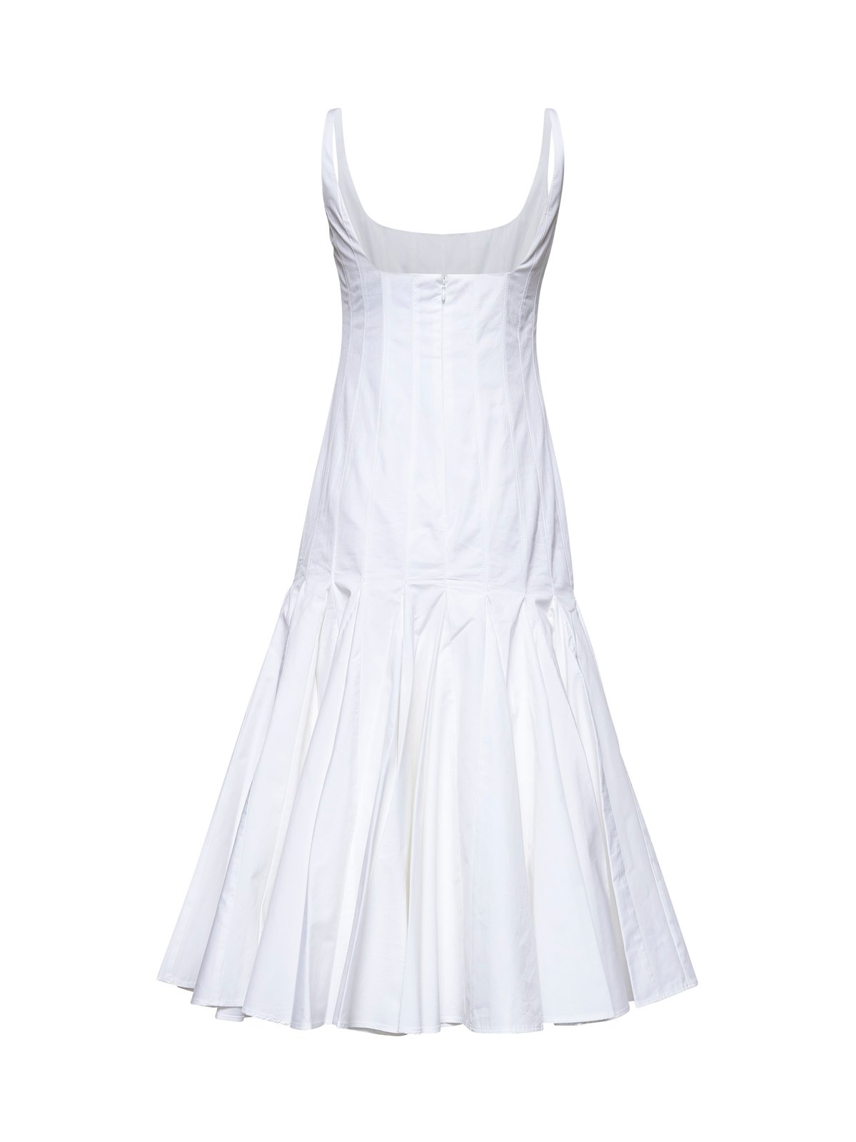 Jacquemus La Robe Agave Sleeveless Midi Dress