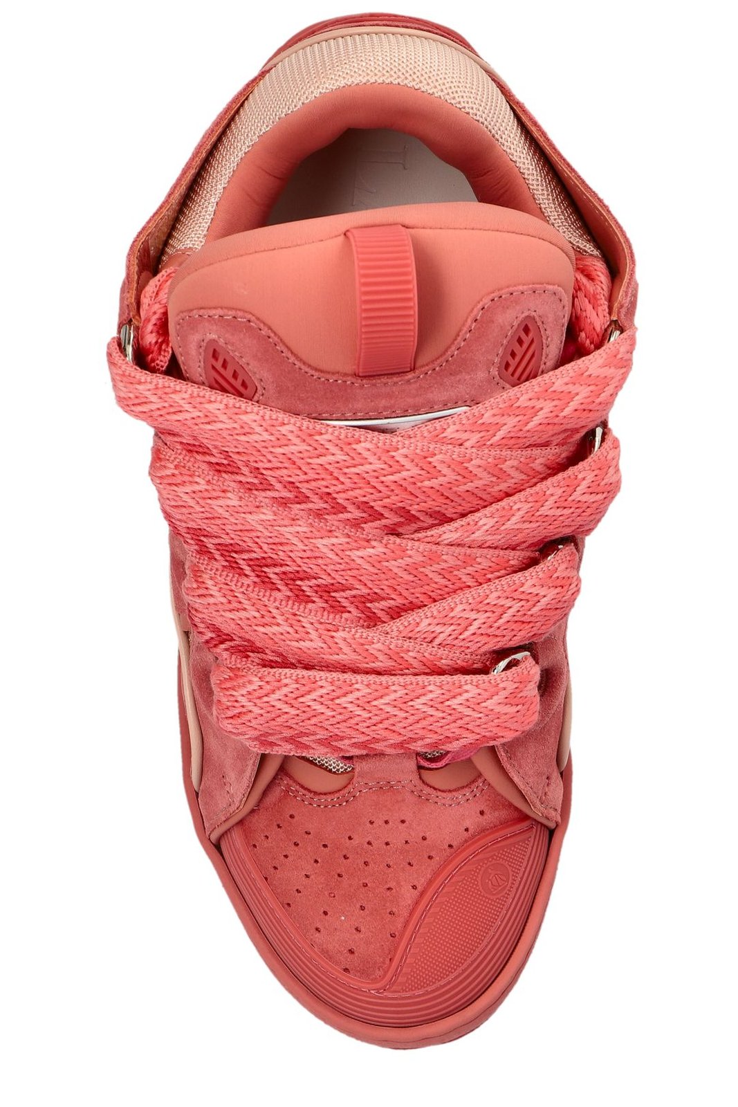 Lanvin Curb Lace-Up Sneakers