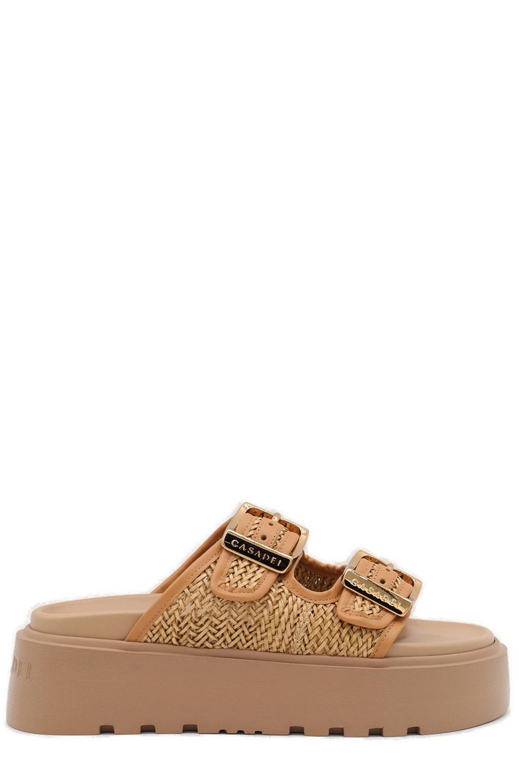 カサディ(イタリア) Casadei Interwovened Open Toe Sandals – Cettire