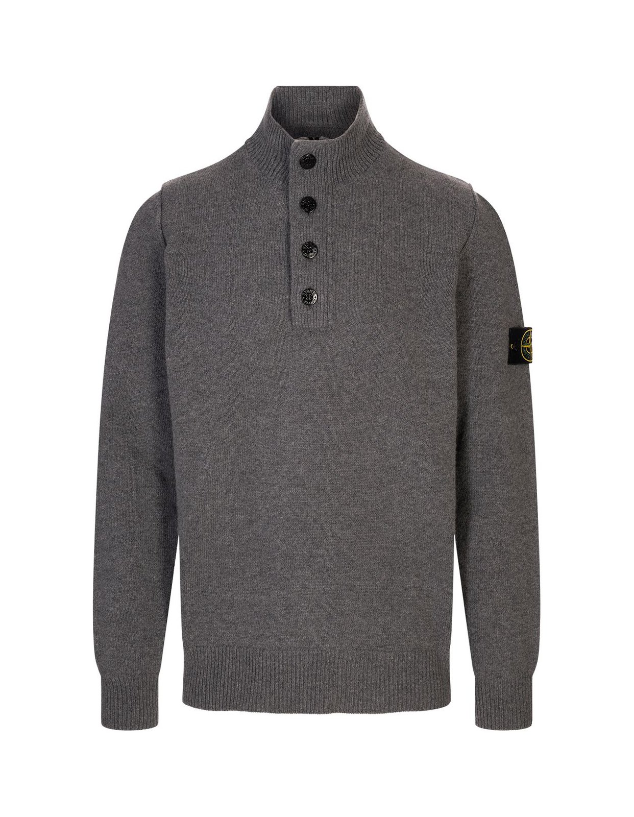 Stone Island High Neck Knitted Jumper