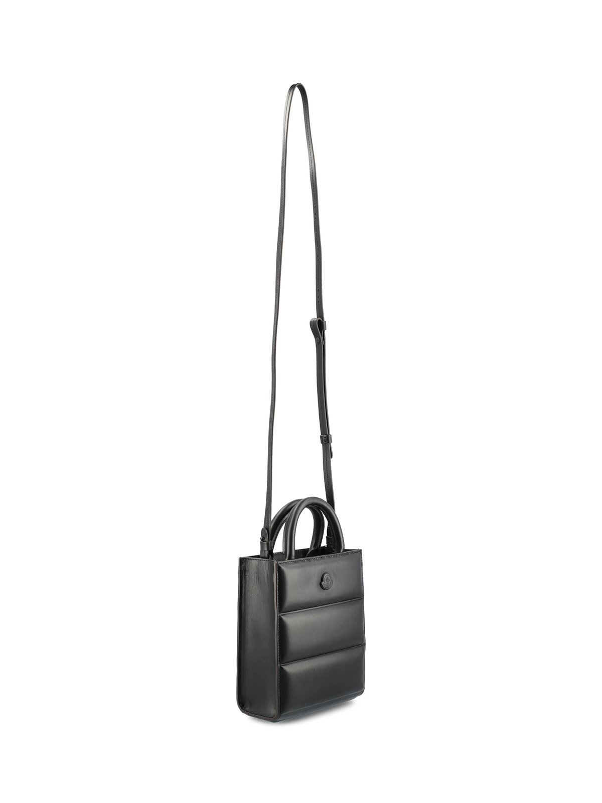 【MONCLER】DOUDOUNE LEATHER MINI TOTE BAG a8fc9798a3c24eaec171d1d1cd1276